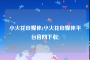 小火花自媒体(小火花自媒体平台官网下载)