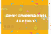 大学部门宣传视频创意
:高校招生宣传片制作如何策划才具有影响力？