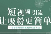 短视频项目介绍
:短视频引流的手段介绍