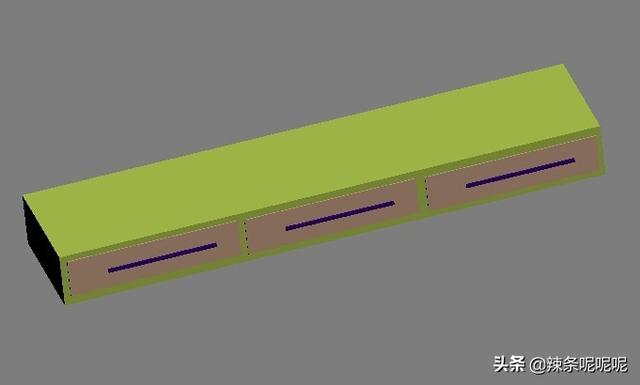 3dmax电视制作过程
:3ds Max电视柜模型制作？  第1张