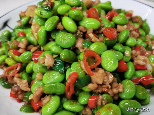 青豆泥的做法视频教程
:肉末炒青豆怎么做才更好吃？  第3张