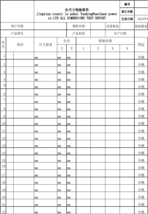 规格怎么填写