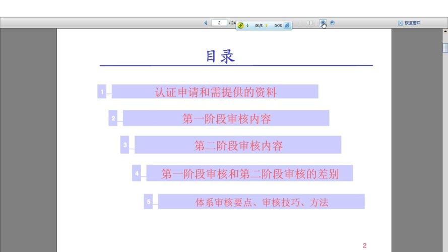 认证审核