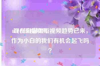 67149短视频网
:现在自媒体短视频趋势已来，作为小白的我们有机会起飞吗？